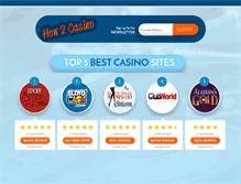 Tablet Screenshot of howtowinbaccarat.com